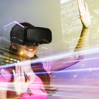 VR動画、プロジェクションマッピングのイメージ画像