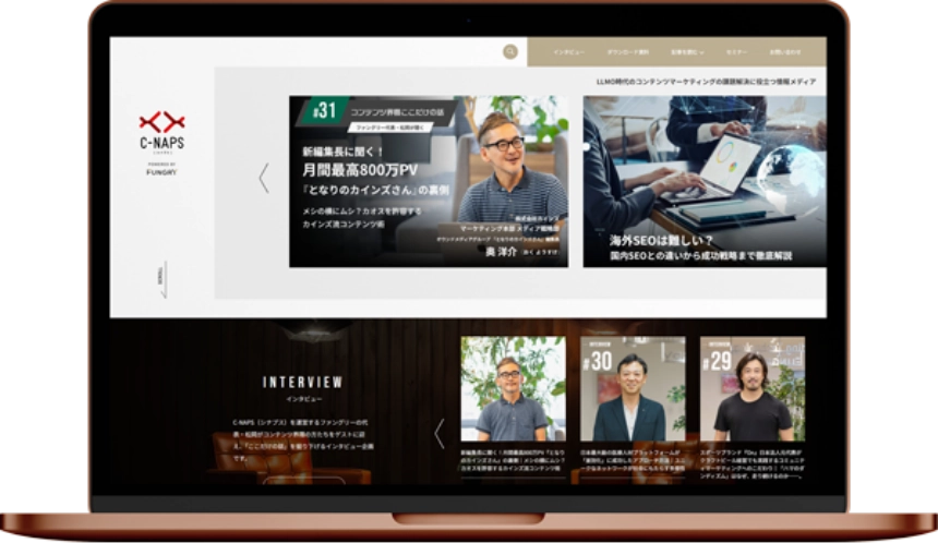 C-NAPS　ディスプレイ画面